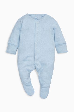 Blue Sleepsuits Four Pack (0mths-2yrs)